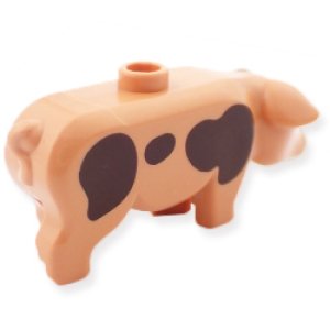 画像2: ブタ(ダークブラウンパターン) (2)