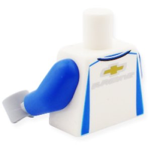 画像2: トルソー(レーシングスーツ・シボレーロゴ) (2)