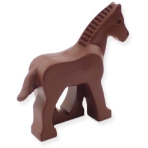 画像2: ホース・ポニー(ブラウン) (2)