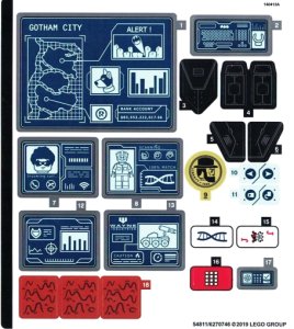 ステッカー シート・Set 76122 - (54811/6270746)