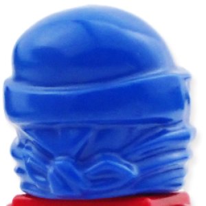 画像2: 忍者頭巾(ブルー・ジェイ/アジアン文字) (2)