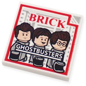2x2タイル（BRICK and GHOSTBUSTERS）