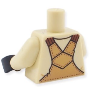 画像2: トルソー（オーバーオール/ミディアムヌガー・シャツ/タン） (2)