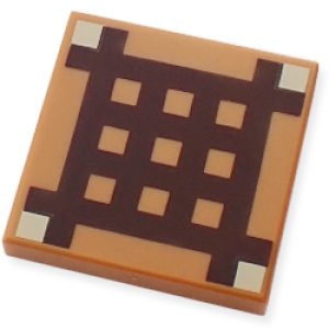 2x2タイル（マインクラフト・グリッドパターン）