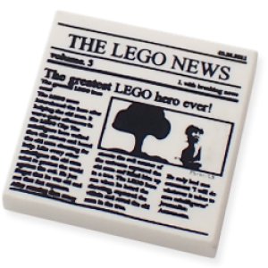 2x2タイル（THE LEGO NEWS）