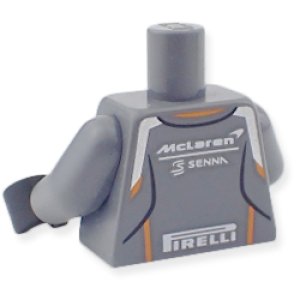 画像2: トルソー(レーススーツ・McLaren SENNA and PIRELLI) (2)
