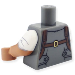 画像2: トルソー(ベスト ダークブルーイッシュグレー・ショルダー ホルスター) (2)