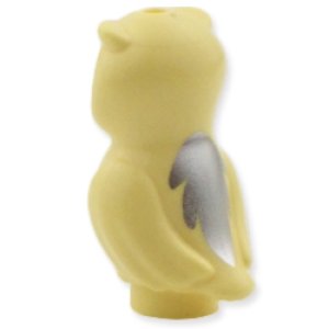 画像2: フクロウ・プリント・TYPE2(ブライトライトイエロー) (2)