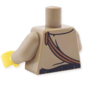 画像2: トルソー(シャツ ダークタン・レッド スカーフ/ ロープ) (2)