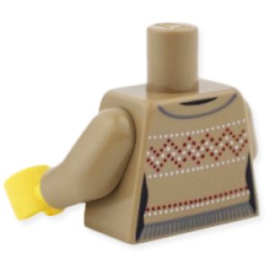 画像2: トルソー(ダークタン・フェアアイル セーター) (2)