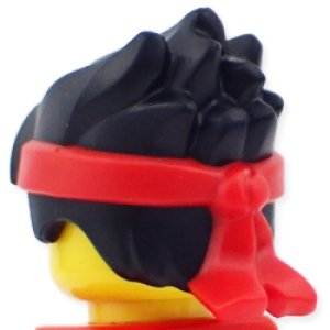 画像2: ヘア365(ブラック・フィリグリー ヘッドバンド/レッド) (2)