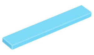 画像1: 1x6タイル（マースクブルー） (1)