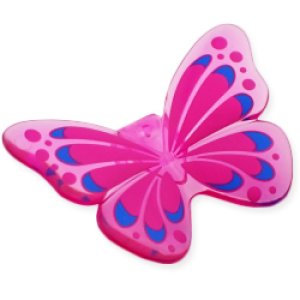 画像2: バタフライ ウィング（トランスダークピンク/マジェンタ） (2)