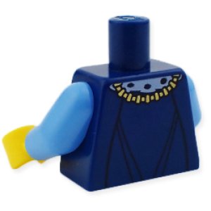 画像2: トルソー(毛皮・クラウンネックレス・ゴールドチェーン) (2)