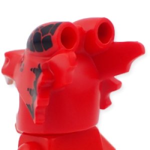 画像2: ドラゴン ヘッドギア（レッド） (2)