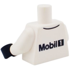 画像2: トルソー（レーシングスーツ・Mobiil1） (2)