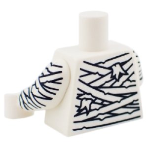 画像2: トルソー(包帯・ホワイト) (2)