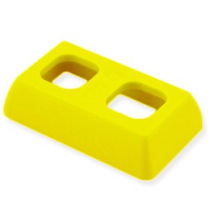 画像2: プラスチック スカート・ストレート（イエロー） (2)