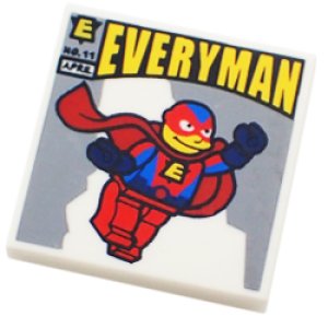 2x2タイル（EVERYMAN・コミックブック）