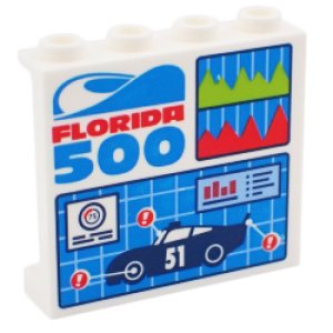 パネル1x4x3（Florida 500・ダイアグラム・カー）
