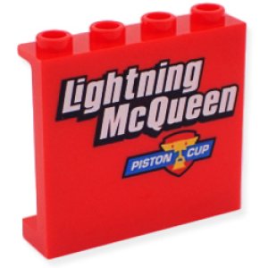 パネル1x4x3（Lightning McQueen）