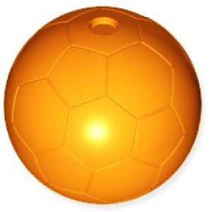 サッカーボール（オレンジ）