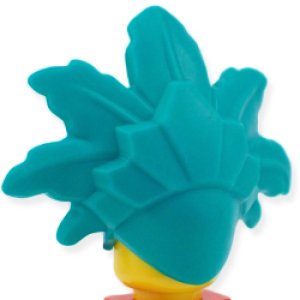 画像2: ショーガール ヘッドギア(ダークターコイズ/ダークパープル) (2)