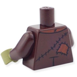 画像2: トルソー(ジャケット ダークブラウン・ステープル/ステッチ) (2)