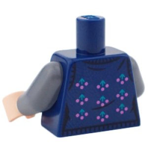 画像2: トルソー(フィーメイル セーター/ダークブルー・ベリー パターン) (2)