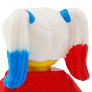 画像3: ヘア09-05（ホワイト・ヘアタイ ダークアジュール・レッド/ダークアジュール カラー） (3)