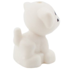 画像2: フレンズ・子犬・TYPE2（ホワイト・ブラック スポット） (2)