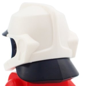 画像2: ファイアヘルメット・TYPE2（ホワイト） (2)