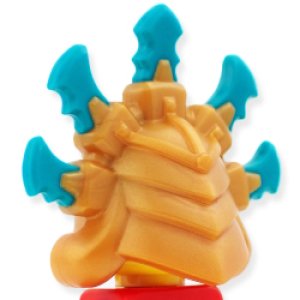 画像2: アイランド ヘッドドレス(パールゴールド/ターコイズ) (2)