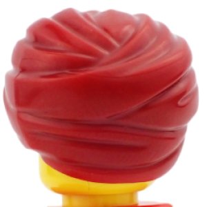 画像2: ターバン・穴無(ダークレッド) (2)