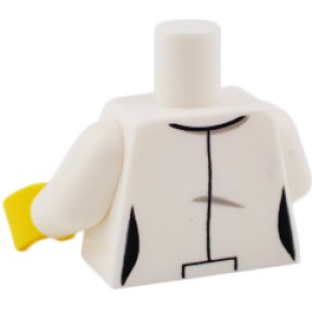 画像2: トルソー（フィーメイル ジャケット ホワイト・IDバッジ・シャツ グレー） (2)