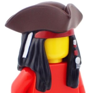 画像2: ヘア(ブラック・パイレーツ キャップ) (2)