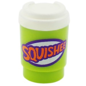 テイクアウトカップ1x1（ライム・SQUISHEE）