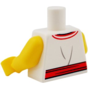 画像2: トルソー（ドラゴン ボート レース・ホワイト） (2)