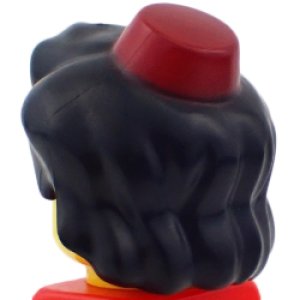 画像3: ヘア(ブラック・ハットダークレッド) (3)