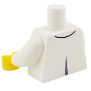 画像2: トルソー（ラボコート・ブルー ベスト・IDバッチ/ペン） (2)