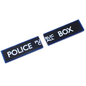 1x3タイル セット（Police Public Call Box）