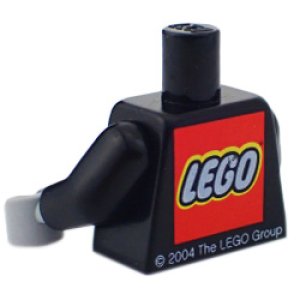 画像2: トルソー(スネイプ教授・LEGOロゴ) (2)