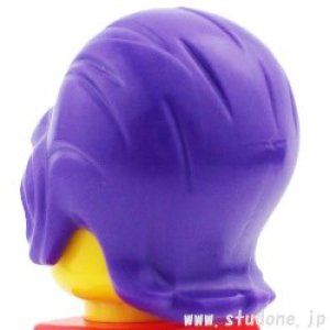 画像2: ヘア38-003(ダークパープル) (2)