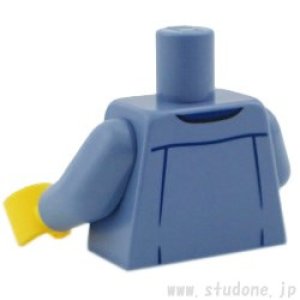 画像2: トルソー(ジャケット サンドブルー・ホワイトシャツ Dodgeロゴ) (2)