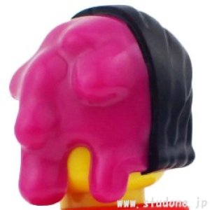 画像3: ヘア302(ブラック/マジェンタ・Two-Face) (3)