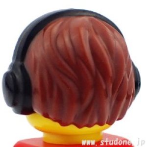 画像2: ヘア31-1（レデッシュブラウン・ヘッドホン） (2)