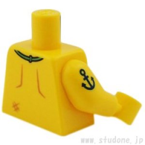 画像2: トルソー(ベア・ネックレス ブライトグリーン/シェル) (2)