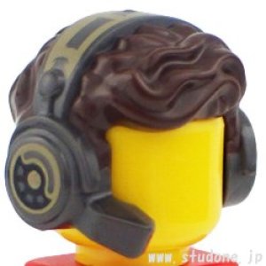 画像2: ヘア431(ダークブラウン・マイクロフォン) (2)