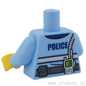 画像2: トルソー(ポリス シャツ ブライトライトブルー・無線) (2)