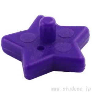 画像2: フレンズ・スター・ヘアーピン(ダークパープル) (2)